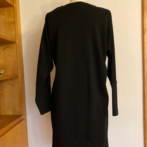 Liz Claiborne Black Knit Dress - Picture 9 of 10